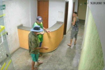 Augusto contou em depoimento que Gerson usou uma faca de serra para desferir 39 golpes na vítima e esquartejar o corpo. -  (crédito: PCDF)