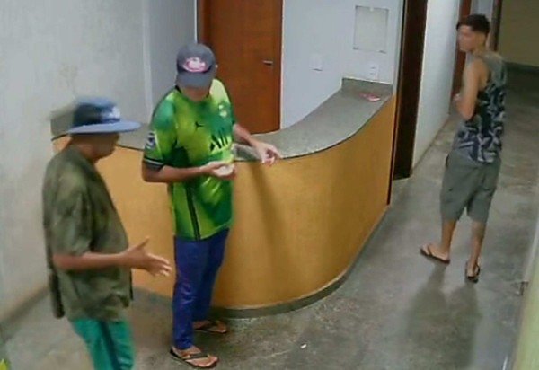 Esquartejamento no Riacho Fundo - Suspeitos com a vitima 