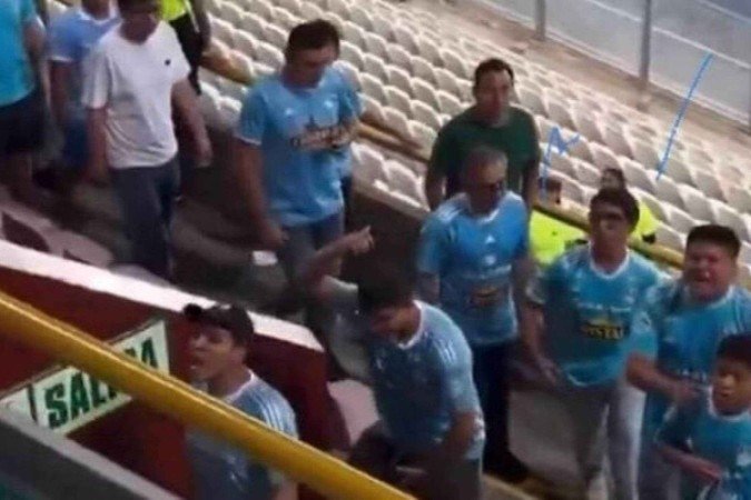 Caso de racismo em Sporting Cristal x Palmeiras - (crédito: Foto: Reprodução) Caso de racismo em Sporting Cristal x Palmeiras - (crédito: Foto: Reprodução)