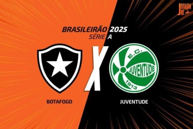 Botafogo e Juventude jogam na noite deste sãbado, 5/4, pelo Brasileirão - (crédito: Foto: Arte Jogada10) Botafogo e Juventude jogam na noite deste sãbado, 5/4, pelo Brasileirão - (crédito: Foto: Arte Jogada10)