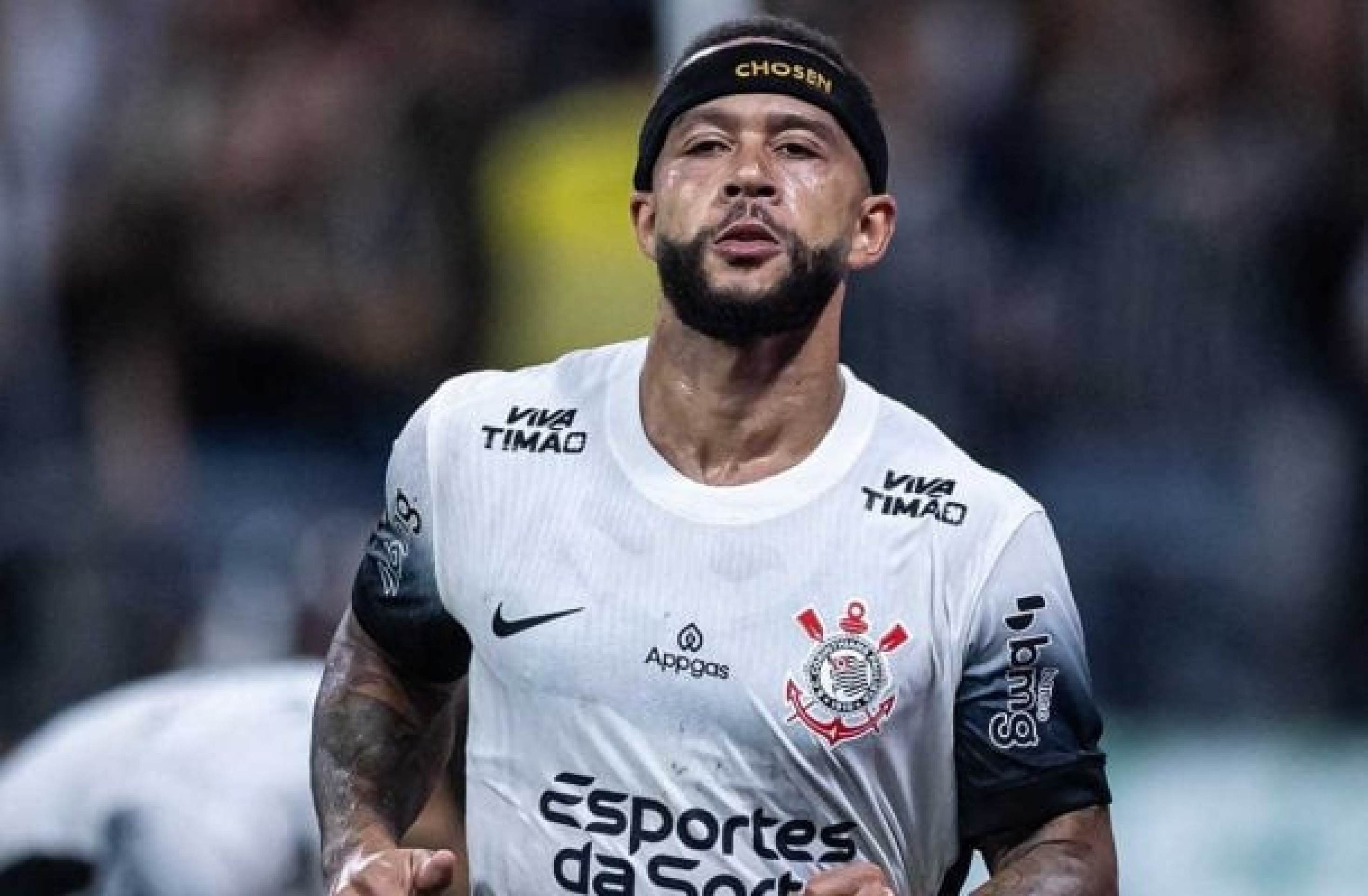 Memphis vive maior seca de gols desde que chegou ao Corinthians