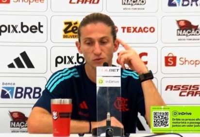 Filipe Luís pondera sobre mudança de posicionamento Nico De La Cruz: 'melhor função' -  (crédito: Foto: Reprodução) -Filipe Luís pondera sobre mudança de posicionamento Nico De La Cruz: 'melhor função' -  (crédito: Foto: Reprodução)