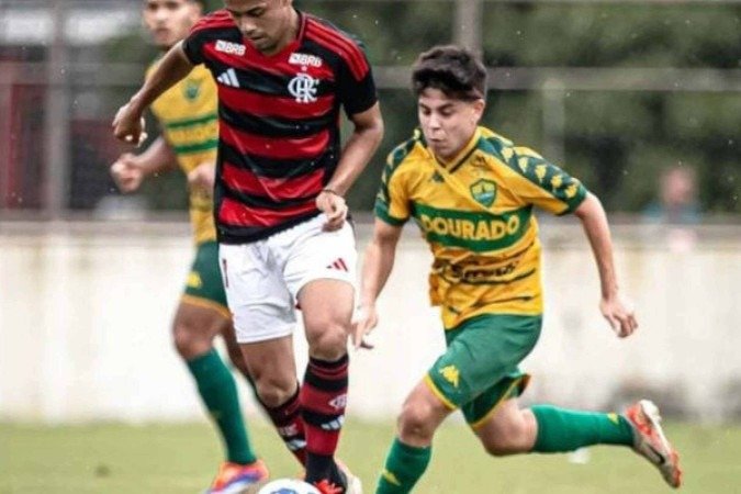 Flamengo vence o Cuiabá pelo Brasileirão Sub-20 - (crédito: Foto: Rafael Silva) Flamengo vence o Cuiabá pelo Brasileirão Sub-20 - (crédito: Foto: Rafael Silva)