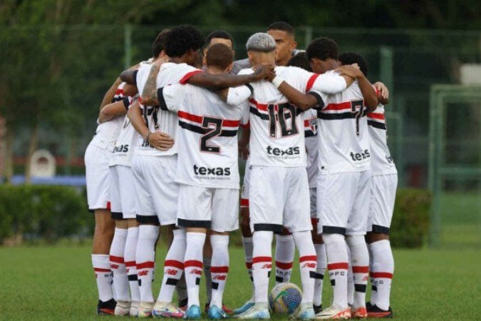São Paulo e Corinthians duelam pela quinta rodada do Brasileirão Sub-20 - (crédito: Foto: Rubens Chiri / São Paulo FC) São Paulo e Corinthians duelam pela quinta rodada do Brasileirão Sub-20 - (crédito: Foto: Rubens Chiri / São Paulo FC)