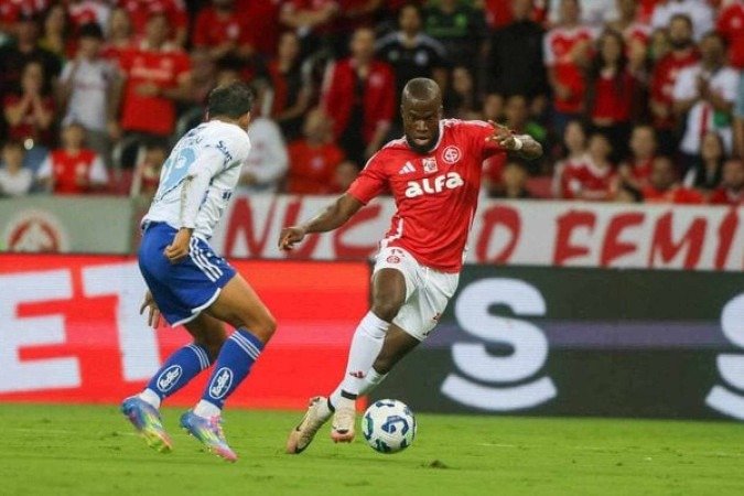 Borré entra no segundo tempo, marca o terceiro do Inter e acirra disputa pela titularidade com Valencia - (crédito: Foto: Ricardo Duarte / Internacional) Borré entra no segundo tempo, marca o terceiro do Inter e acirra disputa pela titularidade com Valencia - (crédito: Foto: Ricardo Duarte / Internacional)