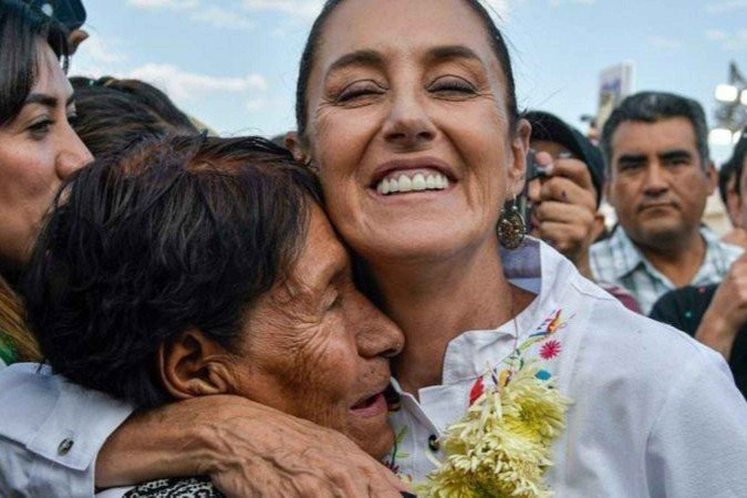 A presidente Claudia Sheinbaum é a mais popular dos últimos 30 anos no México. - (crédito: Getty Images) A presidente Claudia Sheinbaum é a mais popular dos últimos 30 anos no México. - (crédito: Getty Images)