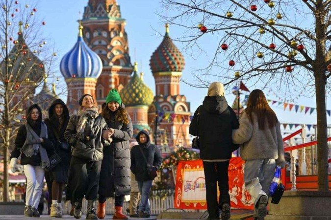 Alguns meios de comunicação russos adotaram um tom de zombaria em sua cobertura dos comentários de Trump. - (crédito: Getty Images) Alguns meios de comunicação russos adotaram um tom de zombaria em sua cobertura dos comentários de Trump. - (crédito: Getty Images)