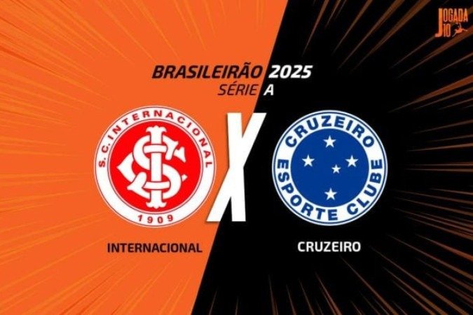 Internacional e Cruzeiro fazem um dos principais clássicos da 2ª rodada do Brasileirão - (crédito: Foto: Arte Jogada10) Internacional e Cruzeiro fazem um dos principais clássicos da 2ª rodada do Brasileirão - (crédito: Foto: Arte Jogada10)