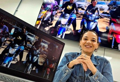 A pesquisadora acompanhou o coletivo por dois anos para desenvolver o mestrado. Agora, aprofunda-se no tema em um doutorado -  (crédito: Carlos Vieira/CB/DAPress)