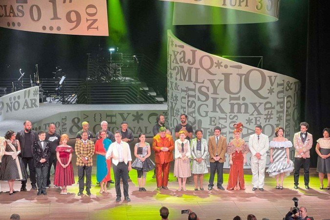 Musical Chatô & os Diários Associados — 100 anos de paixão, em cartaz no Teatro João Caetano, no Rio, até 27 de abril