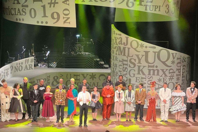 Musical Chatô & os Diários Associados — 100 anos de paixão, em cartaz no Teatro João Caetano, no Rio, até 27 de abril
