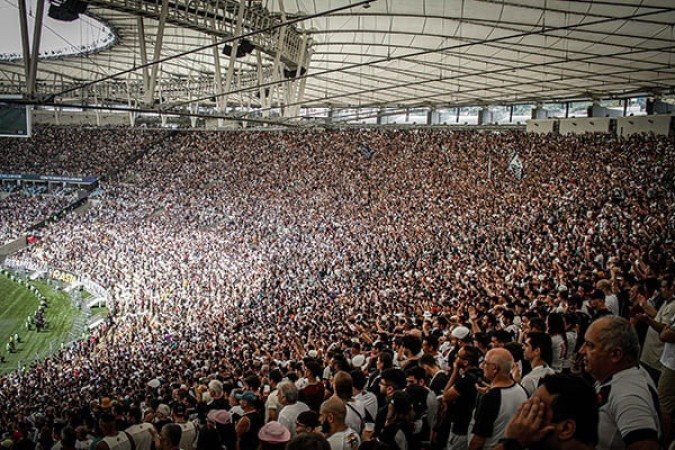 Torcida do Vasco no Maracanã - (crédito: Foto: Matheus Lima/Vasco.) Torcida do Vasco no Maracanã - (crédito: Foto: Matheus Lima/Vasco.)