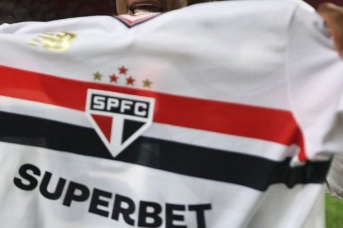 Superbet renovou contrato com o Tricolor por mais seis temporadas - (crédito: Foto: Paulo Pinto/São Paulo FC) Superbet renovou contrato com o Tricolor por mais seis temporadas - (crédito: Foto: Paulo Pinto/São Paulo FC)