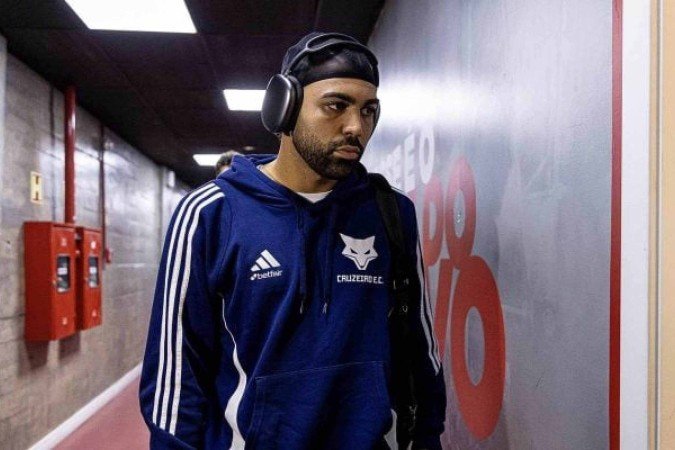 Gabigol foi às redes reclamar após derrota do Cruzeiro para o Inter - (crédito: Foto: Lucas Bubols/ Cruzeiro) Gabigol foi às redes reclamar após derrota do Cruzeiro para o Inter - (crédito: Foto: Lucas Bubols/ Cruzeiro)