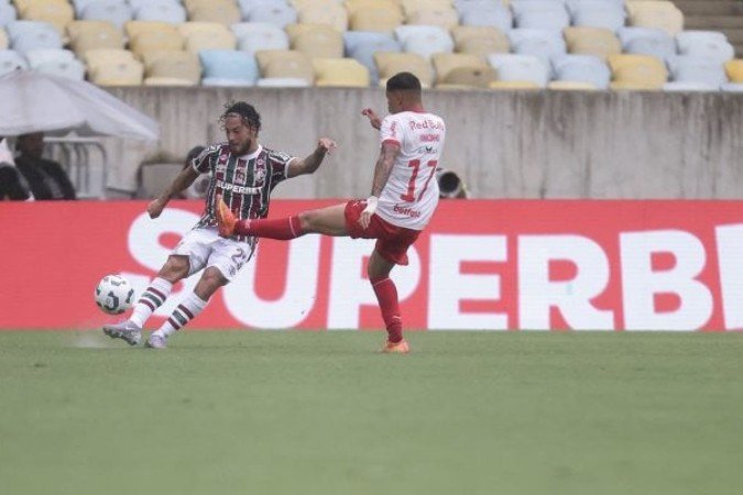 Guga se lesionou durante a vitória do Fluminense sobre o Red Bull Bragantino - (crédito: Foto: MARCELO GONÇALVES / FLUMINENSE F.C.) Guga se lesionou durante a vitória do Fluminense sobre o Red Bull Bragantino - (crédito: Foto: MARCELO GONÇALVES / FLUMINENSE F.C.)