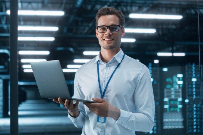 Áreas de cibersegurança e engenharia de dados oferecem boas oportunidades de trabalho (Imagem: Gorodenkoff | Shutterstock) - (crédito: EdiCase) Áreas de cibersegurança e engenharia de dados oferecem boas oportunidades de trabalho (Imagem: Gorodenkoff | Shutterstock) - (crédito: EdiCase)