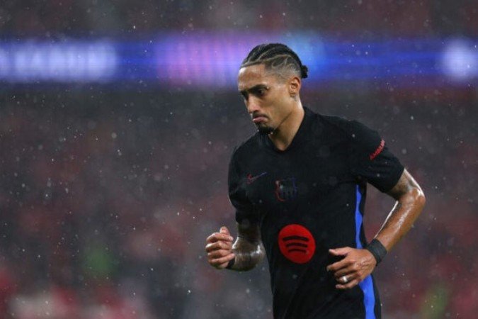 Raphinha pelo Barcelona - (crédito: Carlos Rodrigues/Getty Images) Raphinha pelo Barcelona - (crédito: Carlos Rodrigues/Getty Images)
