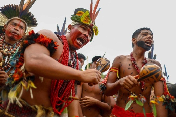  Luis Nova CB/DA Press. Acampamento Terra Livre reúne milhares de indígenas para pedir demarcação das terras idiginas.