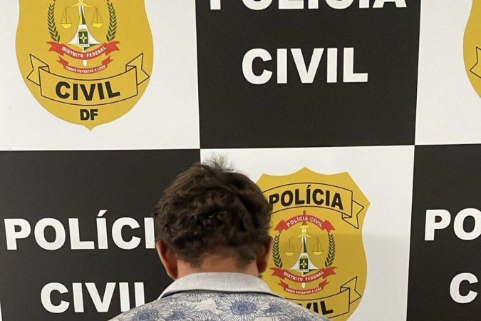 Renato Carlos foi preso acusado de feminicídio - (crédito: PCDF) Renato Carlos foi preso acusado de feminicídio - (crédito: PCDF)