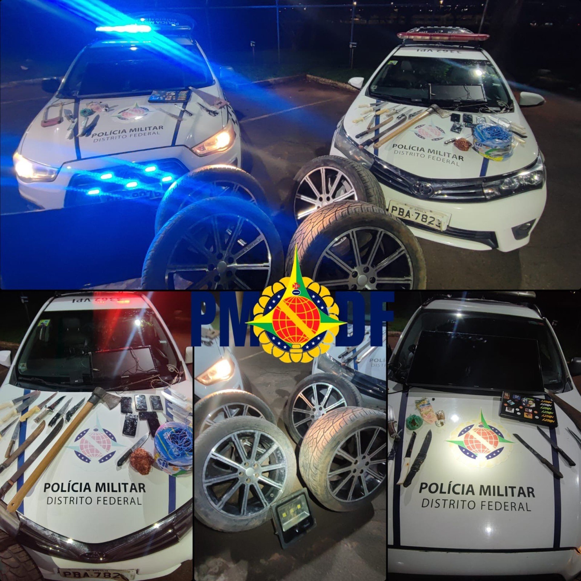 Homem de 51 anos é preso por portar 40g de maconha e furtar bens no DF