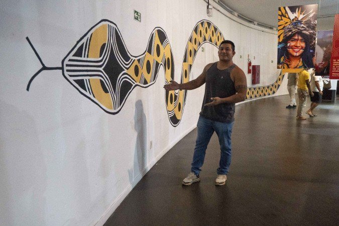 
Território da diversidade
Em cartaz no Memorial dos Povos Indígenas. Visitação de terça a domingo, das 9h às 17h.  Artista Pigma Amarü,
