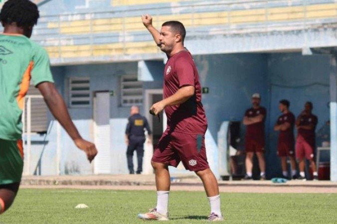 Felipe Canavan, novo técnico do Fluminense sub-20 - (crédito: Foto: Nicholas Rodrigues/FFC) Felipe Canavan, novo técnico do Fluminense sub-20 - (crédito: Foto: Nicholas Rodrigues/FFC)