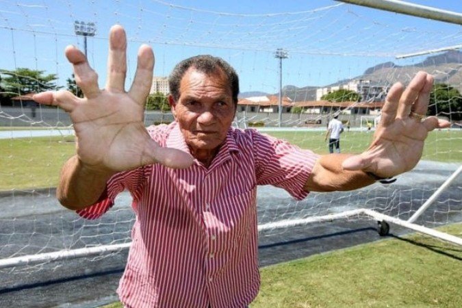 Manga é o jogador com mais títulos na história do Botafogo, 20 no total - (crédito: Foto: Satiro Sodre/SSPress) Manga é o jogador com mais títulos na história do Botafogo, 20 no total - (crédito: Foto: Satiro Sodre/SSPress)