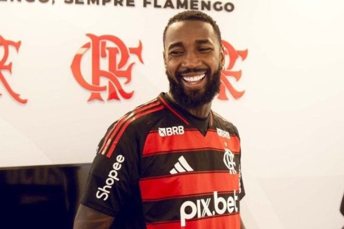 Gerson recebeu valorização salarial e ampliou seu contrato até 2030 - (crédito: Adriano Fontes/ Flamengo) Gerson recebeu valorização salarial e ampliou seu contrato até 2030 - (crédito: Adriano Fontes/ Flamengo)