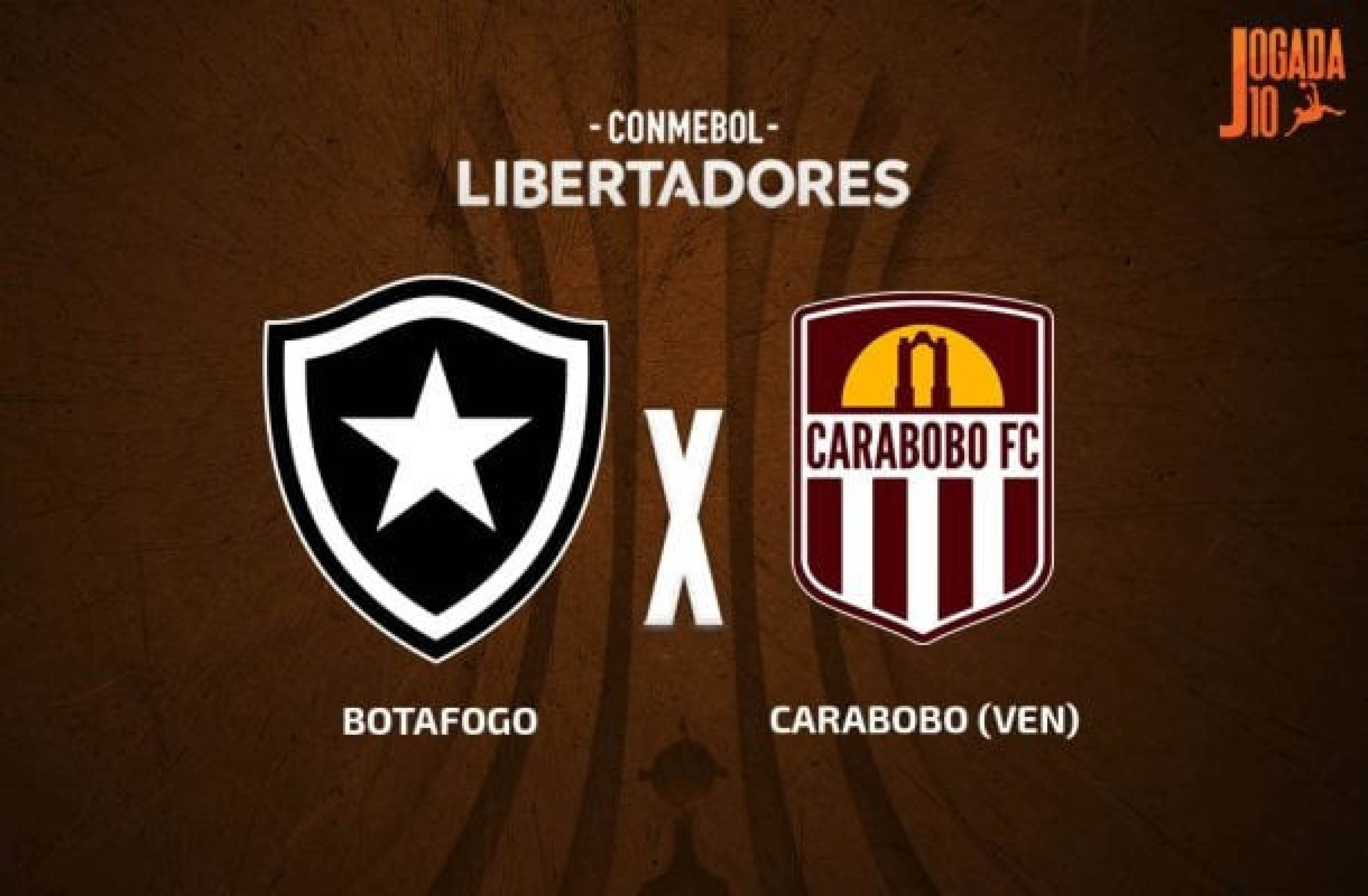 Botafogo x Carabobo, AO VIVO, com a Voz do Esporte, às 17h30