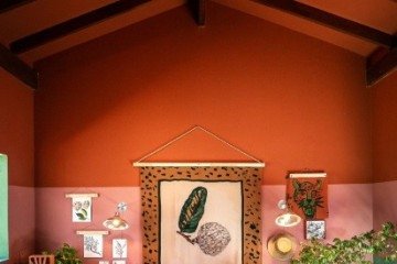 Paleta de cores inspirada nos elementos naturais do Cerrado na decoração, criação feita com a coleção Brasil em Cores, da Suvinil 