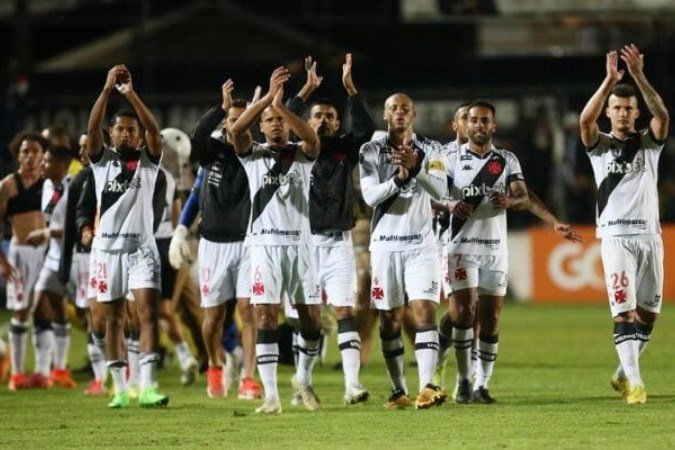 Jogadores comemoram virada épica do Vasco sobre o Operário, em 2022 - (crédito: Foto: Daniel Ramalho/Vasco) Jogadores comemoram virada épica do Vasco sobre o Operário, em 2022 - (crédito: Foto: Daniel Ramalho/Vasco)
