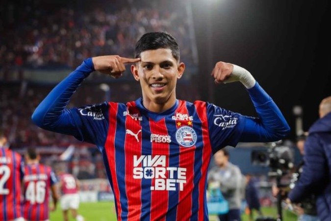 Erick Pulga marcou seu sexto gol com a camisa do Bahia - (crédito: Foto: Letícia Martins/EC Bahia) Erick Pulga marcou seu sexto gol com a camisa do Bahia - (crédito: Foto: Letícia Martins/EC Bahia)