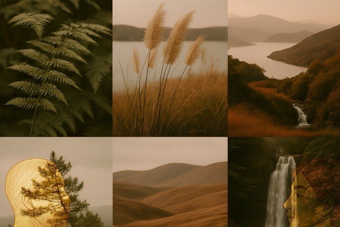 Capa Revista natureza cores