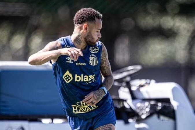 Neymar deve retornar aos gramados no próximo final de semana - (crédito: Foto: Raul Baretta/Santos FC) Neymar deve retornar aos gramados no próximo final de semana - (crédito: Foto: Raul Baretta/Santos FC)