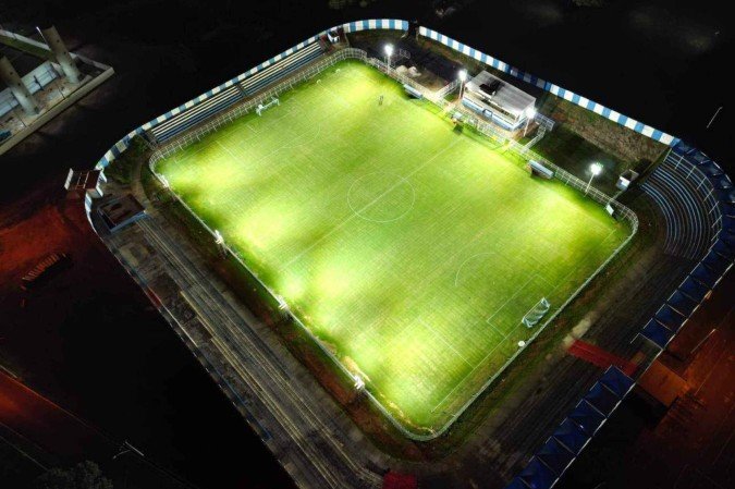 O Estádio JK foi trunfo do Capital nas classificações contra a Portuguesa-RJ e o Porto Velho nas duas primeiras fases da Copa do Brasil - (crédito: Divulgação/Capital SAF) O Estádio JK foi trunfo do Capital nas classificações contra a Portuguesa-RJ e o Porto Velho nas duas primeiras fases da Copa do Brasil - (crédito: Divulgação/Capital SAF)