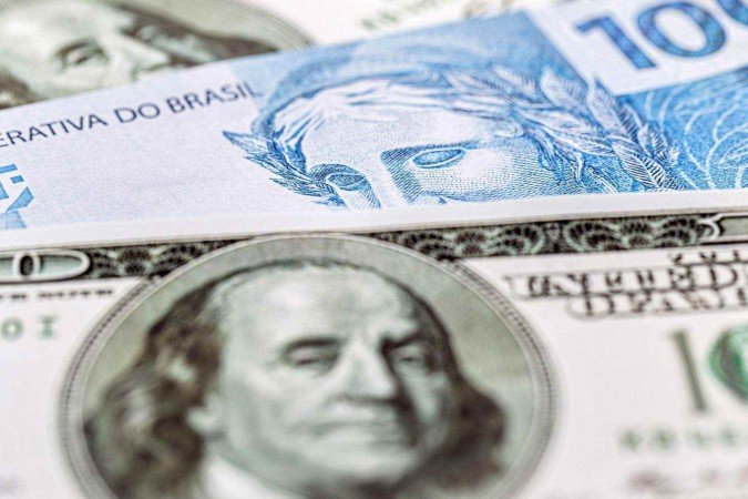 Nesta quarta-feira (9/4), Trump disse que vai taxar a China em 125% - (crédito: Getty Images) Nesta quarta-feira (9/4), Trump disse que vai taxar a China em 125% - (crédito: Getty Images)