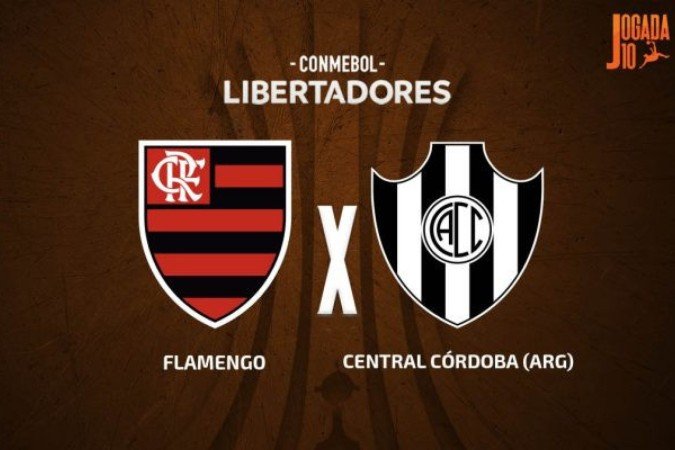 Flamengo recebe o Central Córdoba (que não é de Córdoba) no Maracanã - (crédito: Foto: Arte Jogada10) Flamengo recebe o Central Córdoba (que não é de Córdoba) no Maracanã - (crédito: Foto: Arte Jogada10)