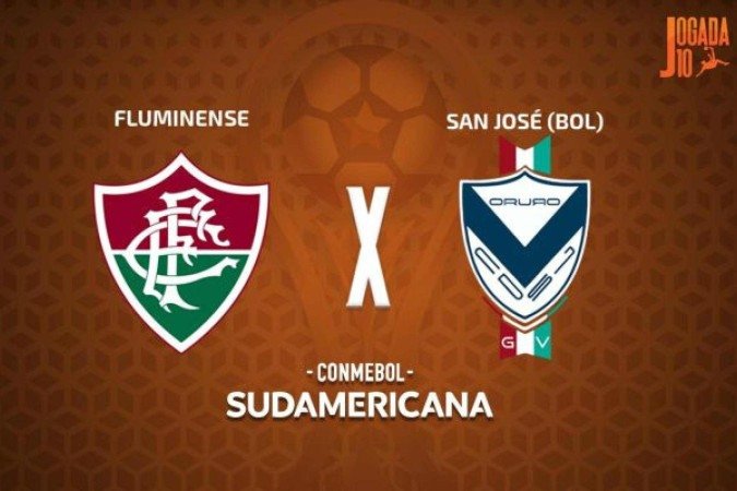 Fluminense encara o San José no Maracanã pela 2ª rodada da Sul-Americana - (crédito: Foto: Arte/Jogada10) Fluminense encara o San José no Maracanã pela 2ª rodada da Sul-Americana - (crédito: Foto: Arte/Jogada10)
