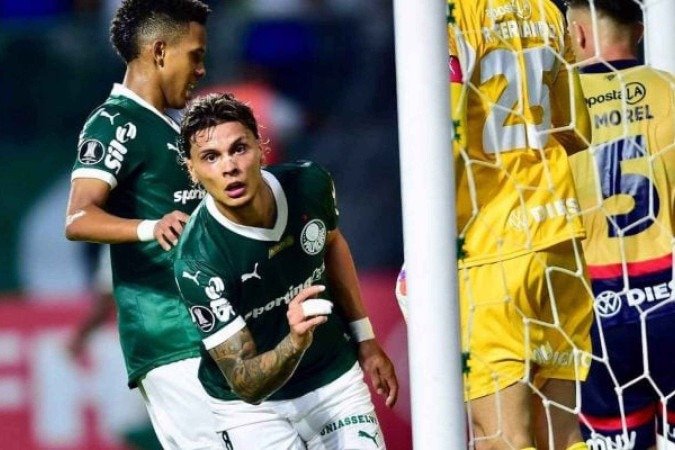 Richard Ríos marcou o único gol da partida - (crédito: Foto: Divulgação/Conmebol) Richard Ríos marcou o único gol da partida - (crédito: Foto: Divulgação/Conmebol)