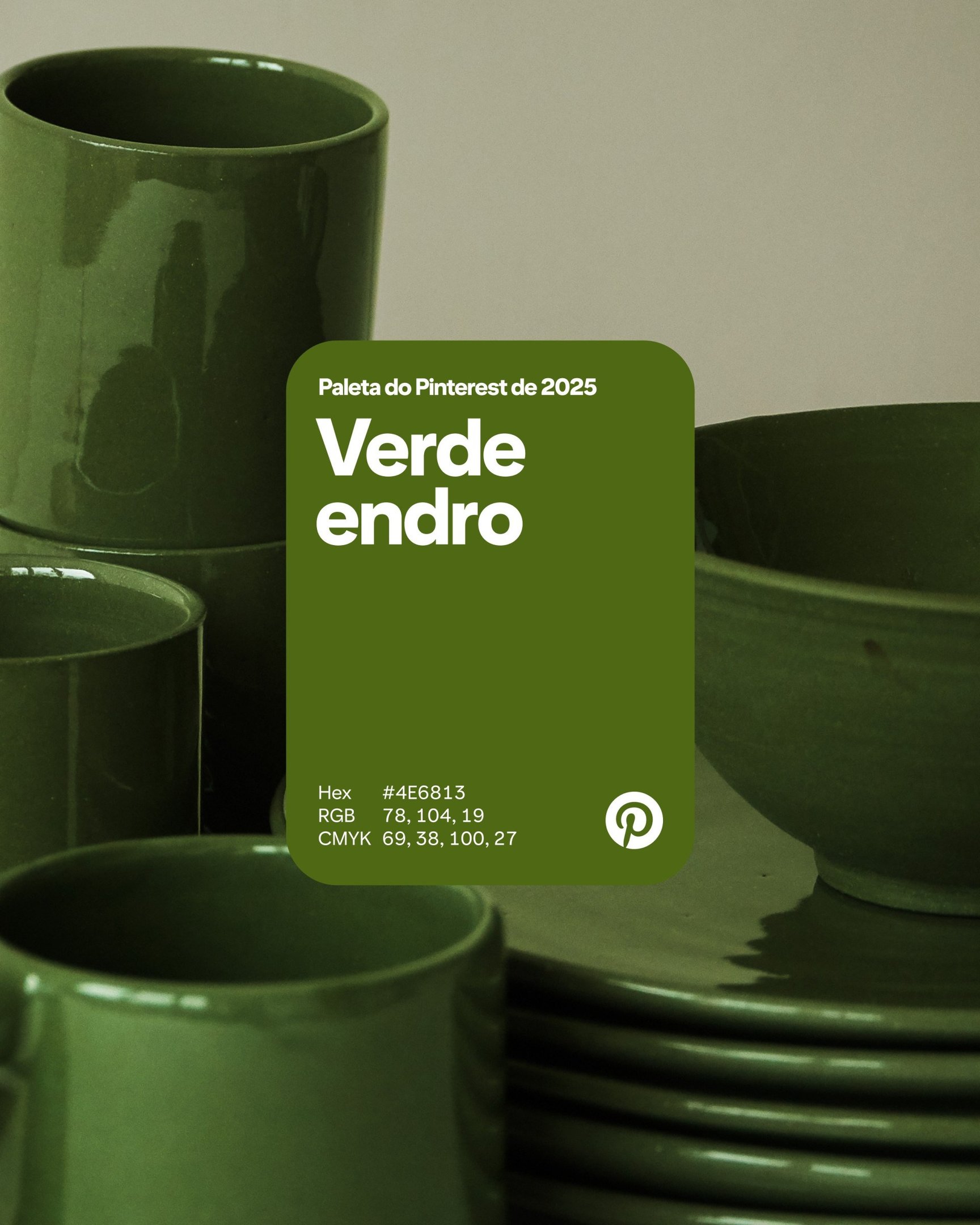 Verde Endro - da Pinterest Palette 2025