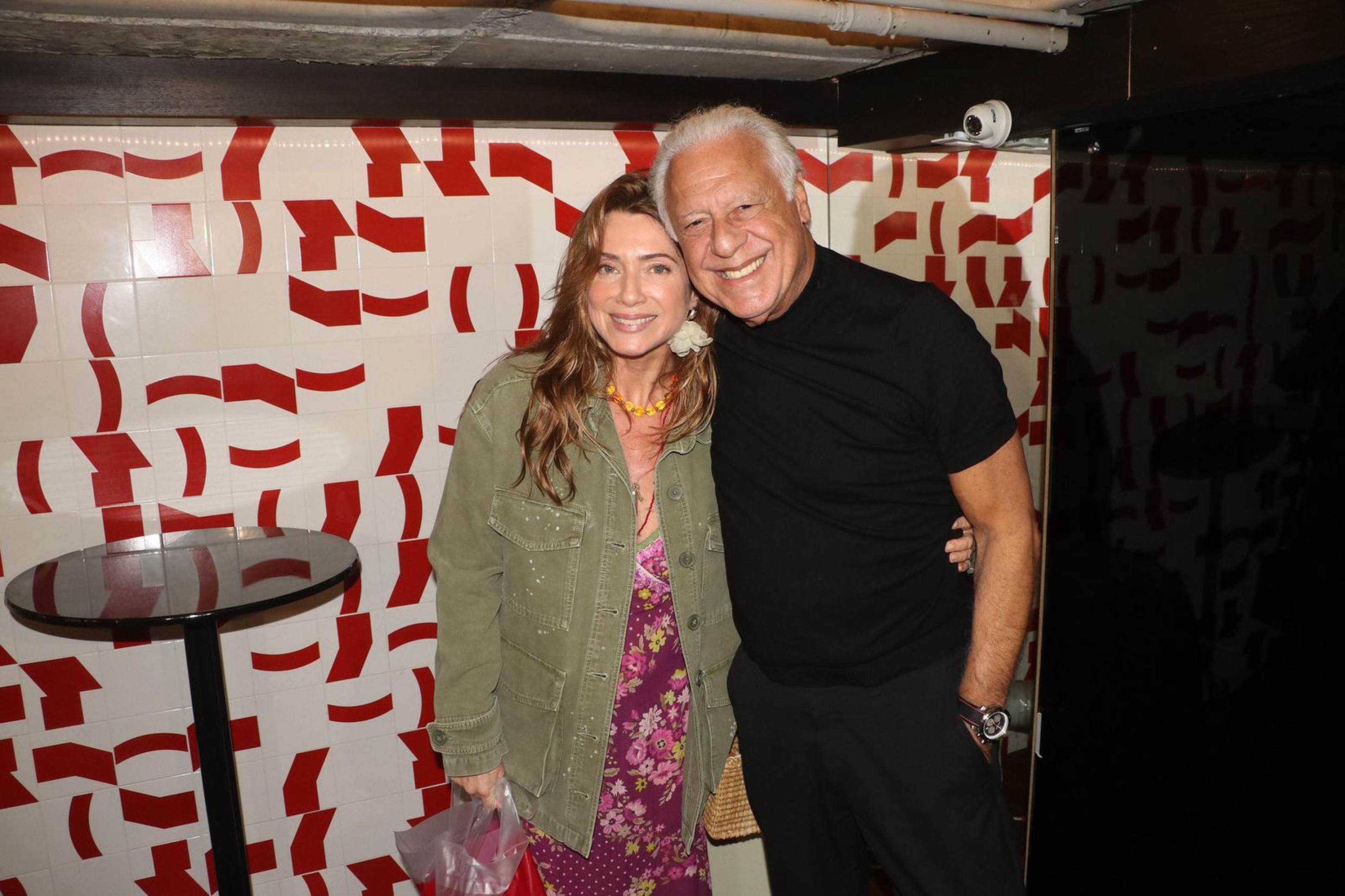 Letícia Spiller e Antônio Fagundes