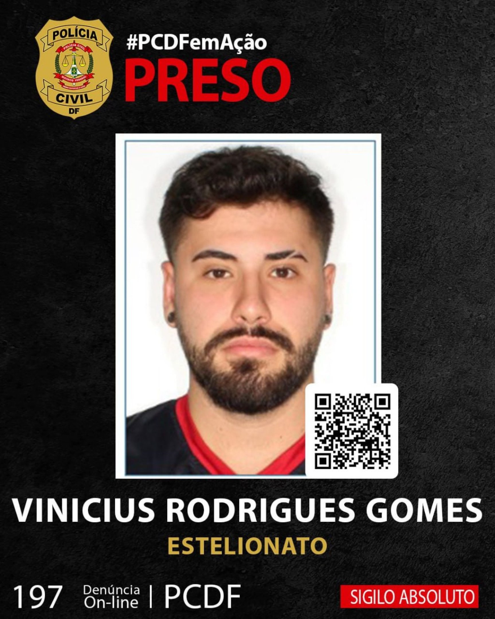 Durante as investigações, os policiais localizaram o endereço dos suspeitos em Sobradinho
