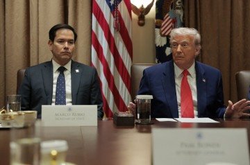 A lei mencionada pelo secretário do governo Trump foi criada para a responsabilização de agentes russos na morte do advogado ucraniano Sergei Magnistky. No entanto, em 2016, foi ampliada globalmente

 -  (crédito:  Getty Images via AFP)