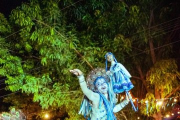 Seu Estrelo e o Fuá de Terreiro em festa pra SInhá Laiá