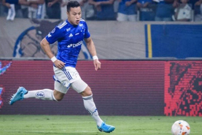MARLON - Foi discreto e pouco contribuiu. NOTA: 4,0 - Foto: Gustavo Aleixo/Cruzeiro