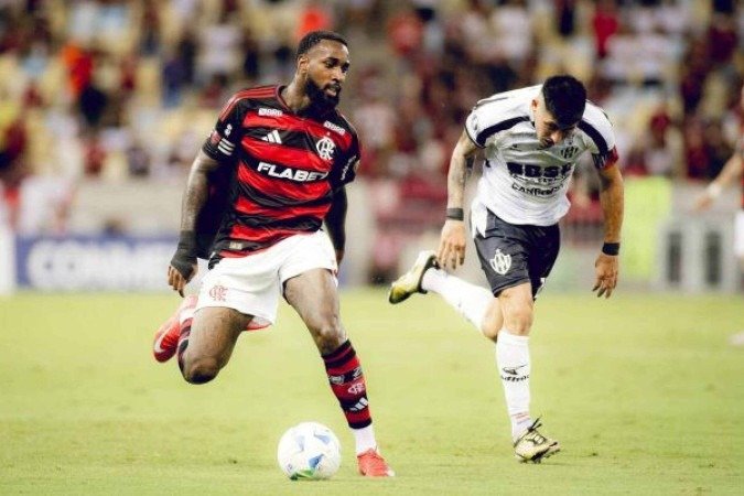 Gerson em Flamengo 1 x 2 Central Córdoba - (crédito: Foto: Adriano Fontes/Flamengo) Gerson em Flamengo 1 x 2 Central Córdoba - (crédito: Foto: Adriano Fontes/Flamengo)