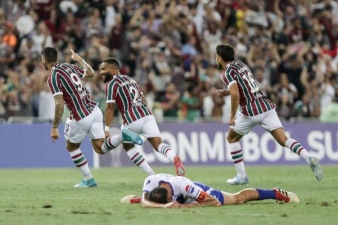 Everaldo fez dois golaços na vitória do Fluminense na Sul-Americana - (crédito: - Foto: Marcelo Gonçalves/Fluminense) Everaldo fez dois golaços na vitória do Fluminense na Sul-Americana - (crédito: - Foto: Marcelo Gonçalves/Fluminense)