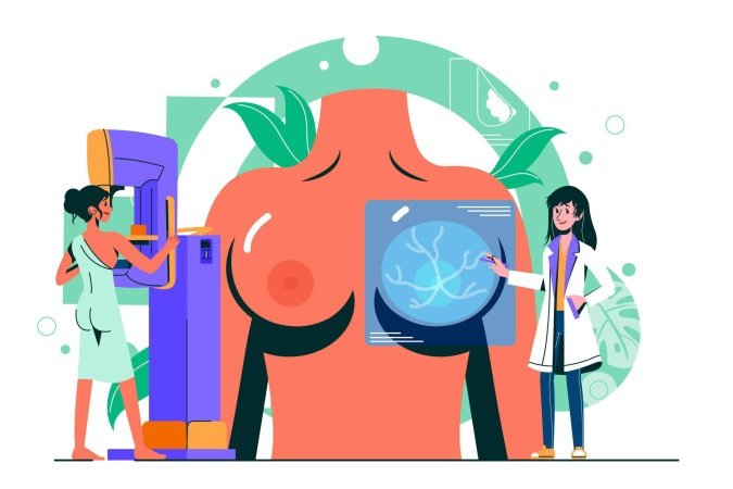  Mamografia, câncer de mama -  (crédito: Reprodução Freepik)
