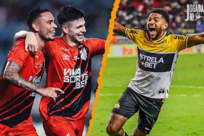 Athletico e Criciúma medem forças pela segunda rodada da Série B - (crédito: Foto: Arte/Jogada10) Athletico e Criciúma medem forças pela segunda rodada da Série B - (crédito: Foto: Arte/Jogada10)