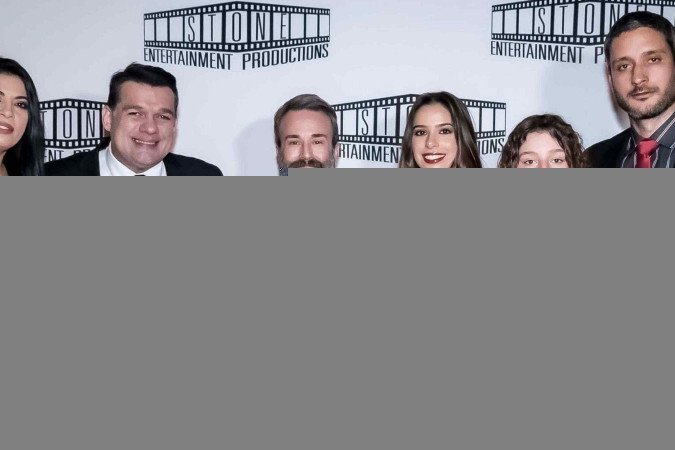 Claudia Knutsson, Amadeu Maia, Joaquim Ferreira, Emilia Pedersen, Sophia Correia e Jonas Correia